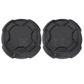 2X Matte Black Rim Caps 1524066-458 for Polaris Ranger 570 Crew SP (2022–2025)