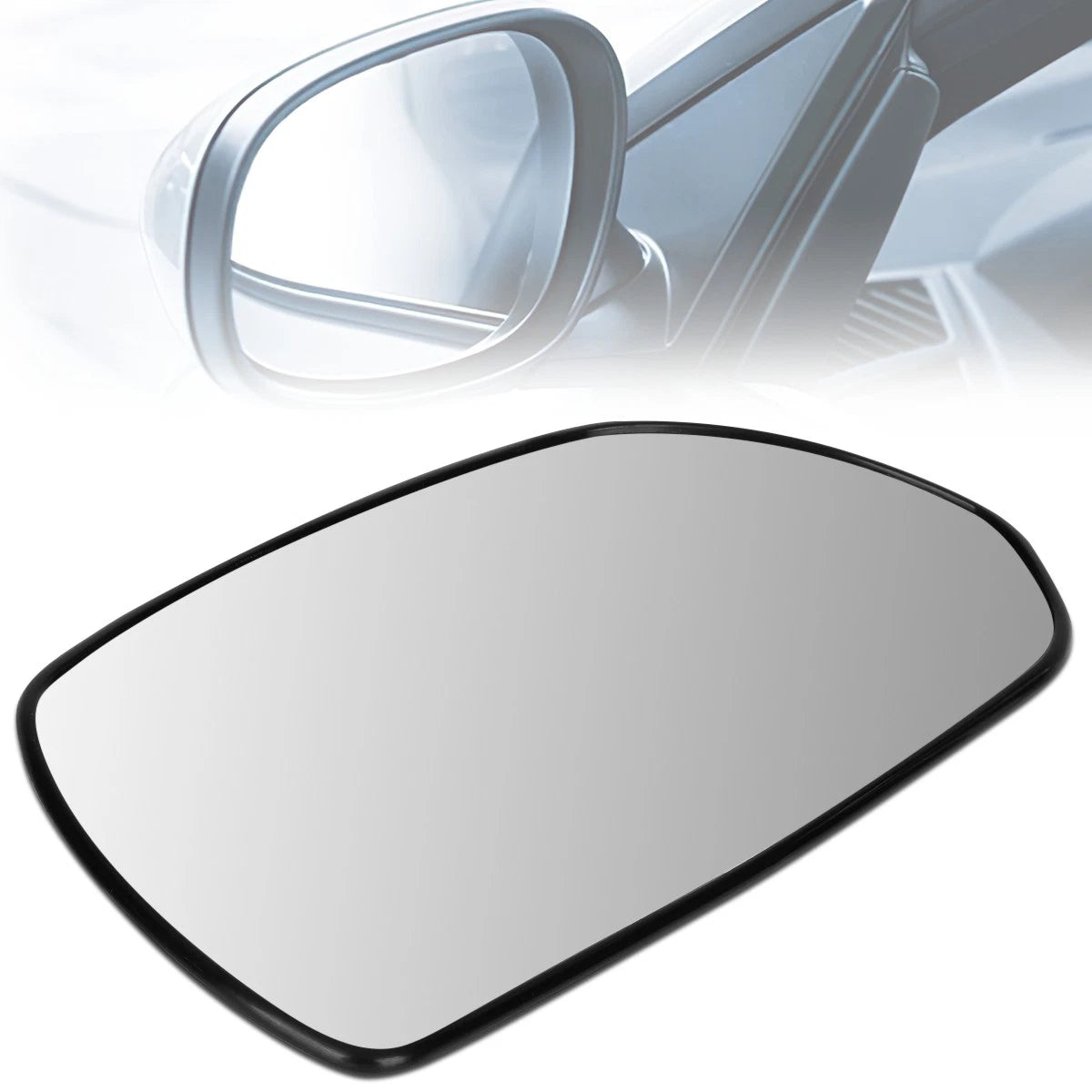 Right Side Door Mirror Glass Lens for Hyundai Elantra (2001–2006) Heated 876212D510
