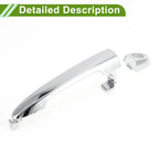 Exterior Door Handle for Hyundai Kia (No. 826501D010) Front Left Silver Tone
