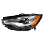 HID Headlight for Audi A6 S6 (2012–2015) Left w/o Auto Leveling, Bulb, Ballast