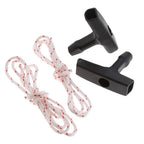 Set of 2 Starter Handle Grip & Pull Rope for STIHL 017 MS170 018 MS180