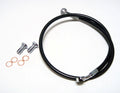 Rear Brake Lines Line Kit for Honda TRX700XX (2008–2009) - Black
