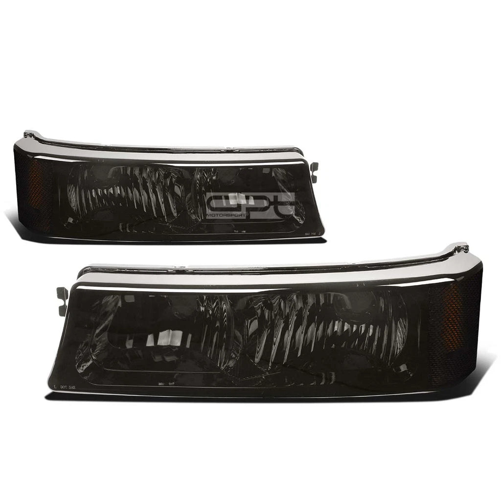 Smoked Bumper Light & Corner Signal for Silverado/Avalanche (2003–2007)