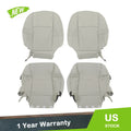 Perforated Leather Seat Cover Set for Lexus ES350 (2007–2012) Gray