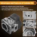 Cylinder Piston Kit for Echo Shindaiwa PB8010T EB910 (2017–2023) P100006300