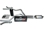 Dual Exhaust Kit for Chevy GMC 1500 (1988–1995) - 2.5" Black Tip