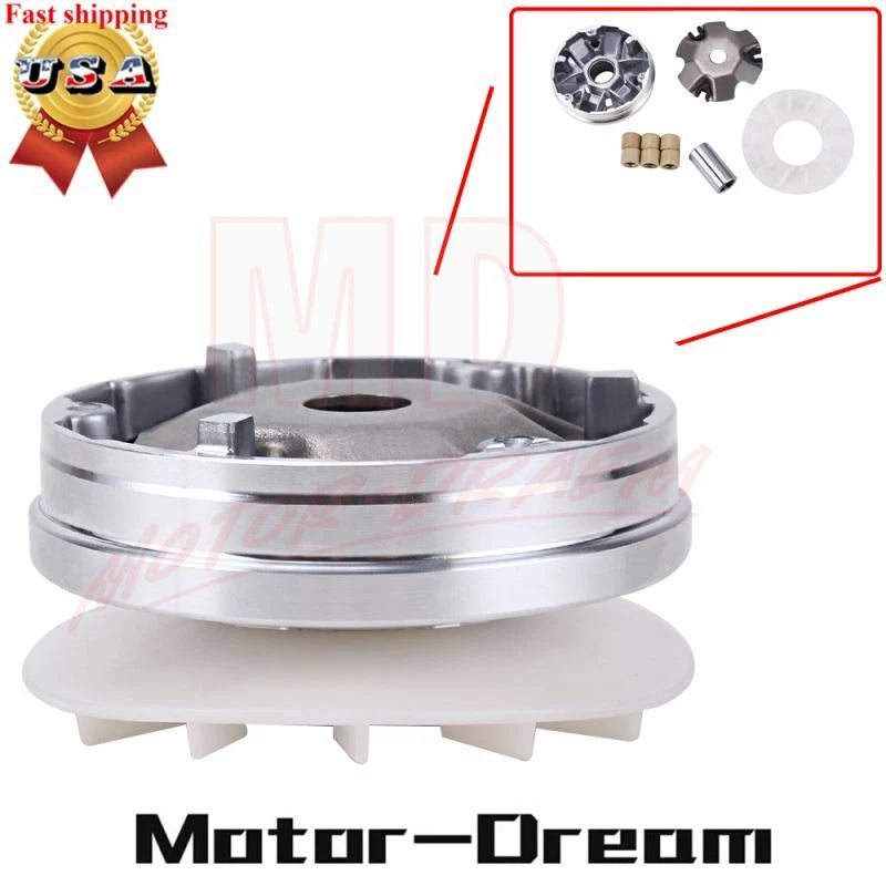 Clutch Variator Assembly for GY6 49cc 50cc Scooter (20mm)