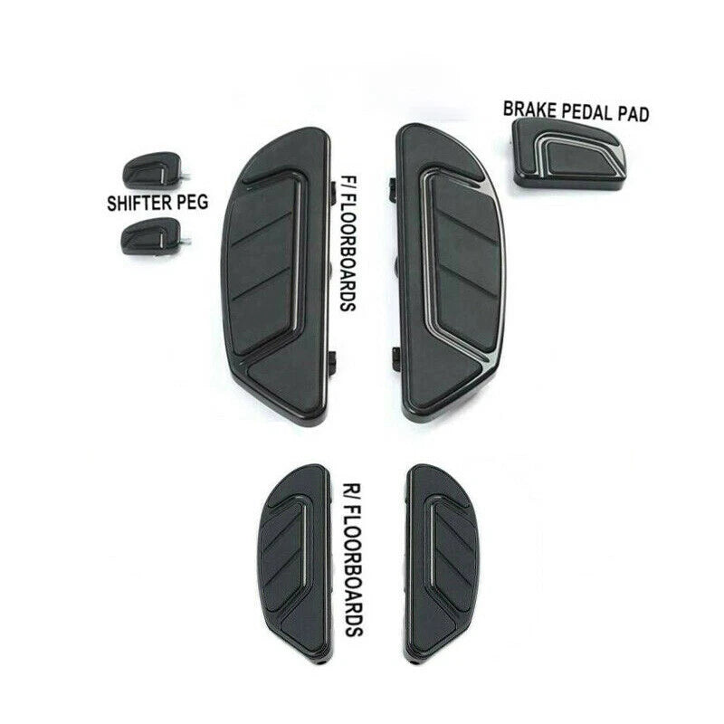 Footboard Brake Pedal Shifter Pegs for Harley Road Glide (1986–2024)