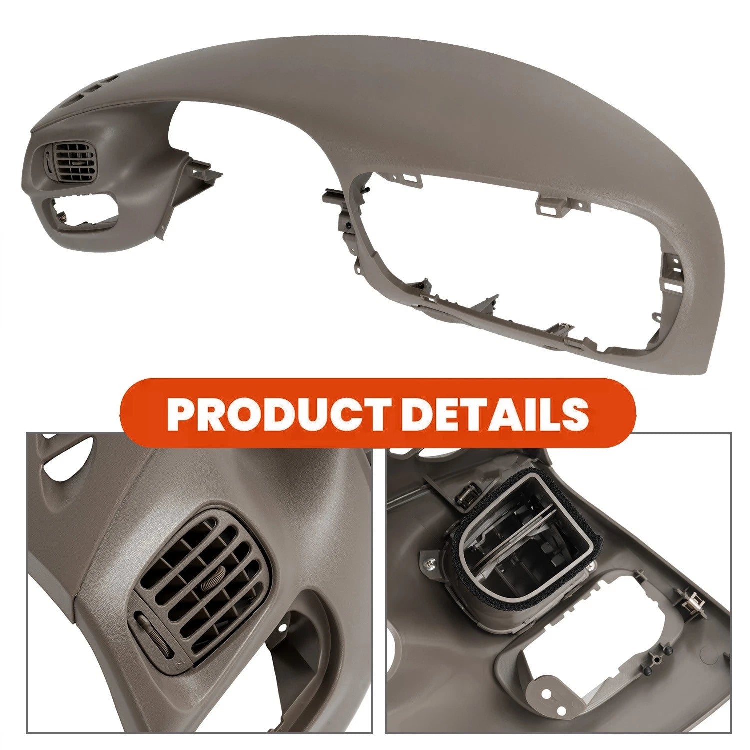 Dashboard Bezel Cover for Ford F-150, Expedition (1997–2003)
