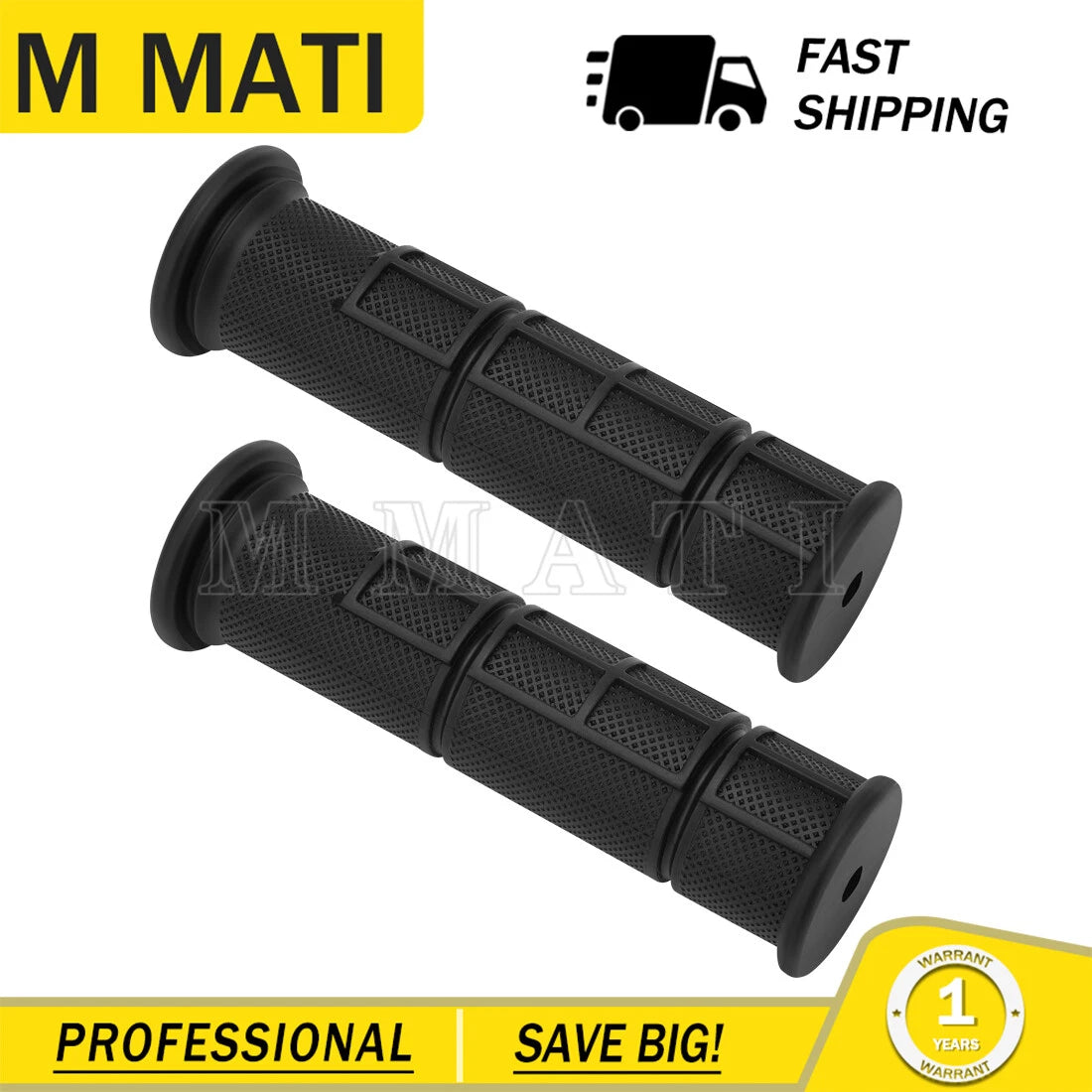 2X Handlebar Grips for Polaris Trail Boss 330 (2007–2013) #:5413578-070, 5412900