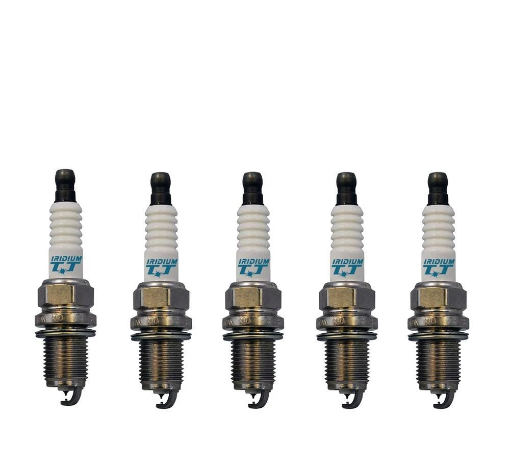 Set of 5 Spark Plugs 4702 for Audi BMW Dodge Honda Mercedes Porsche Volvo
