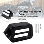 Voltage Regulator Cover for Harley Road King Electra Street Glide (1997–2008) Black