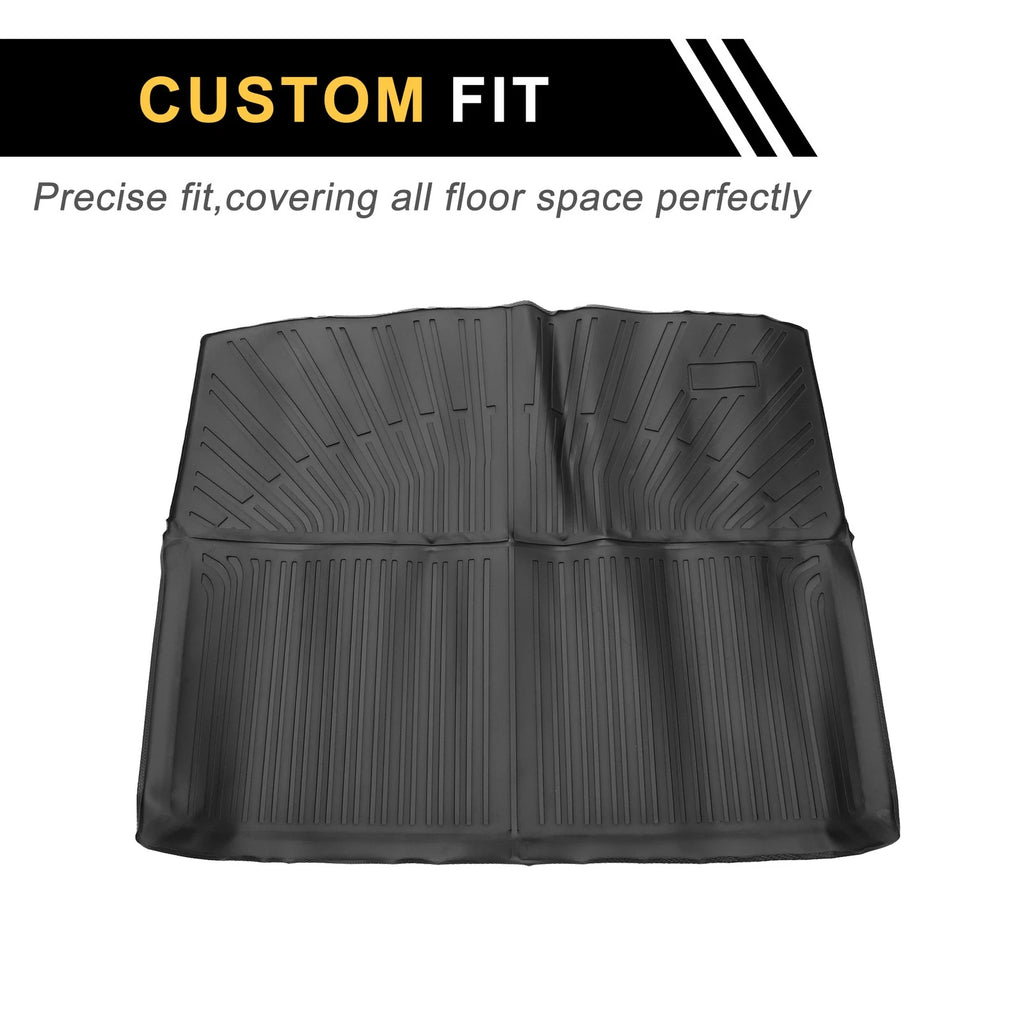 Cargo Liner Rear Trunk Mat for Nissan Ariya (2023–2024) TPE Stripe Pattern