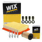 Wix Tune Up Kit with NGK 4 Spark Plugs & Coil Boots for Chevy Sonic (2012–2016)