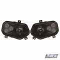 WSM L.E.D Headlights for Polaris 900 RZR (Smoked Lenses) - 020-350-00