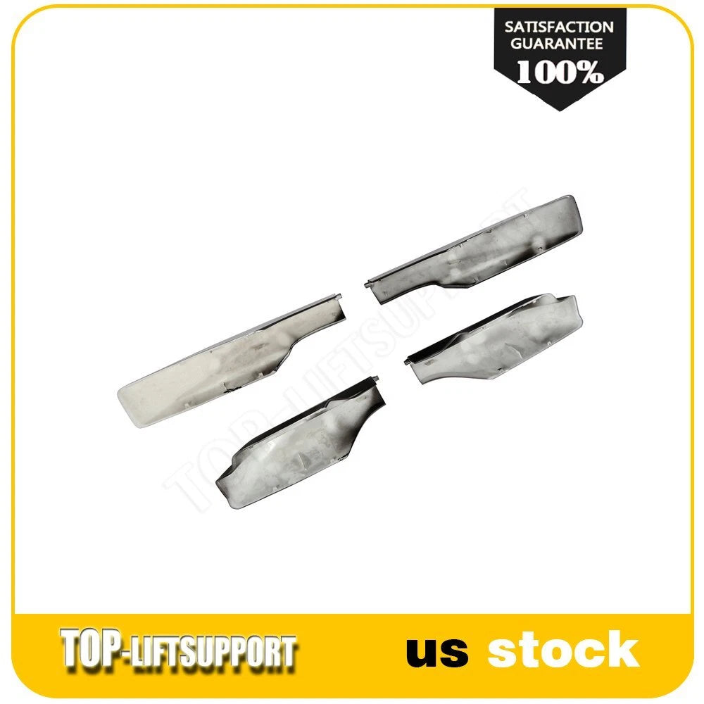 Roof Rack Rail End Shells for Toyota RAV4 (2006–2012) - Black Cover