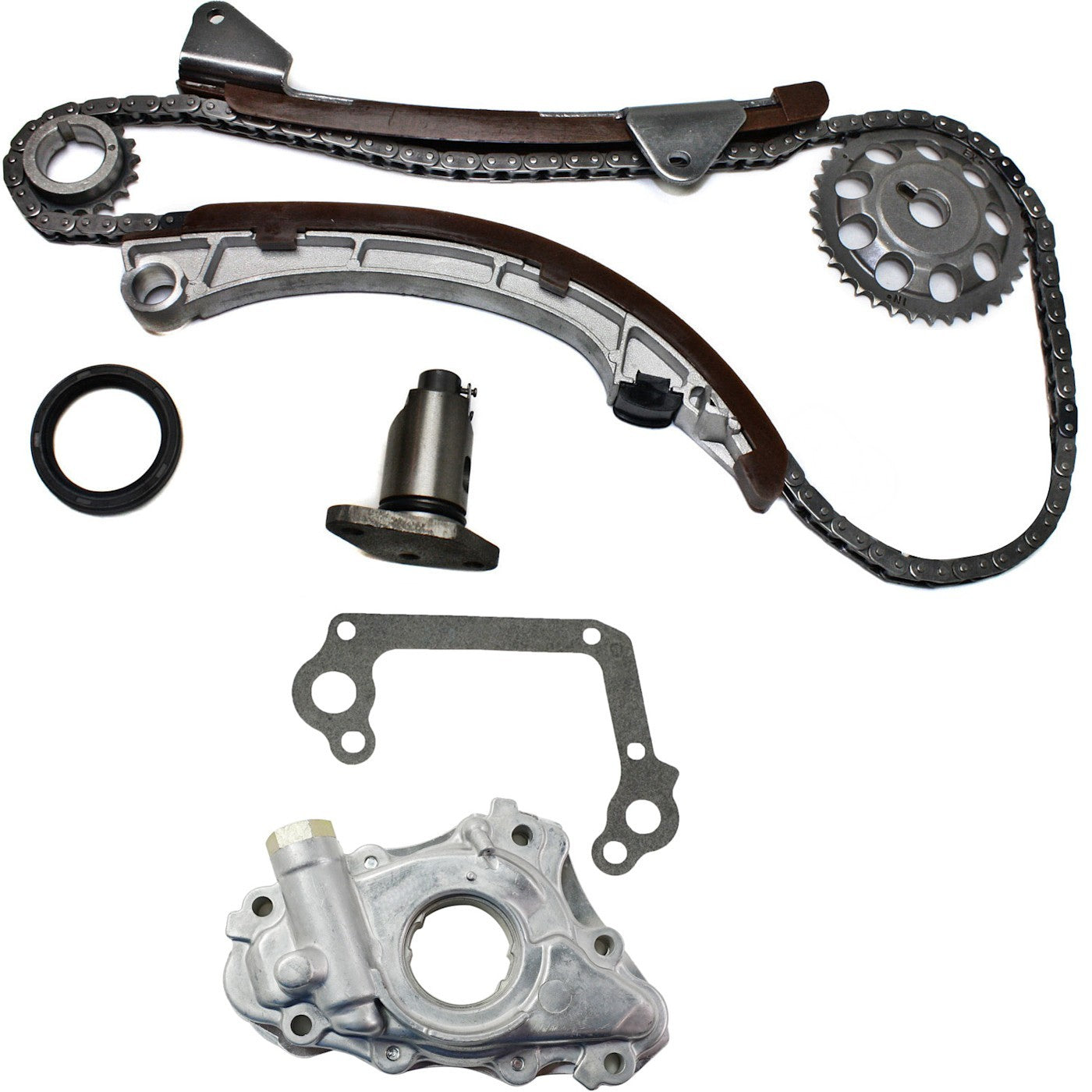 Timing Chain Kit for Toyota Corolla (1999–2008) with Oil Pump