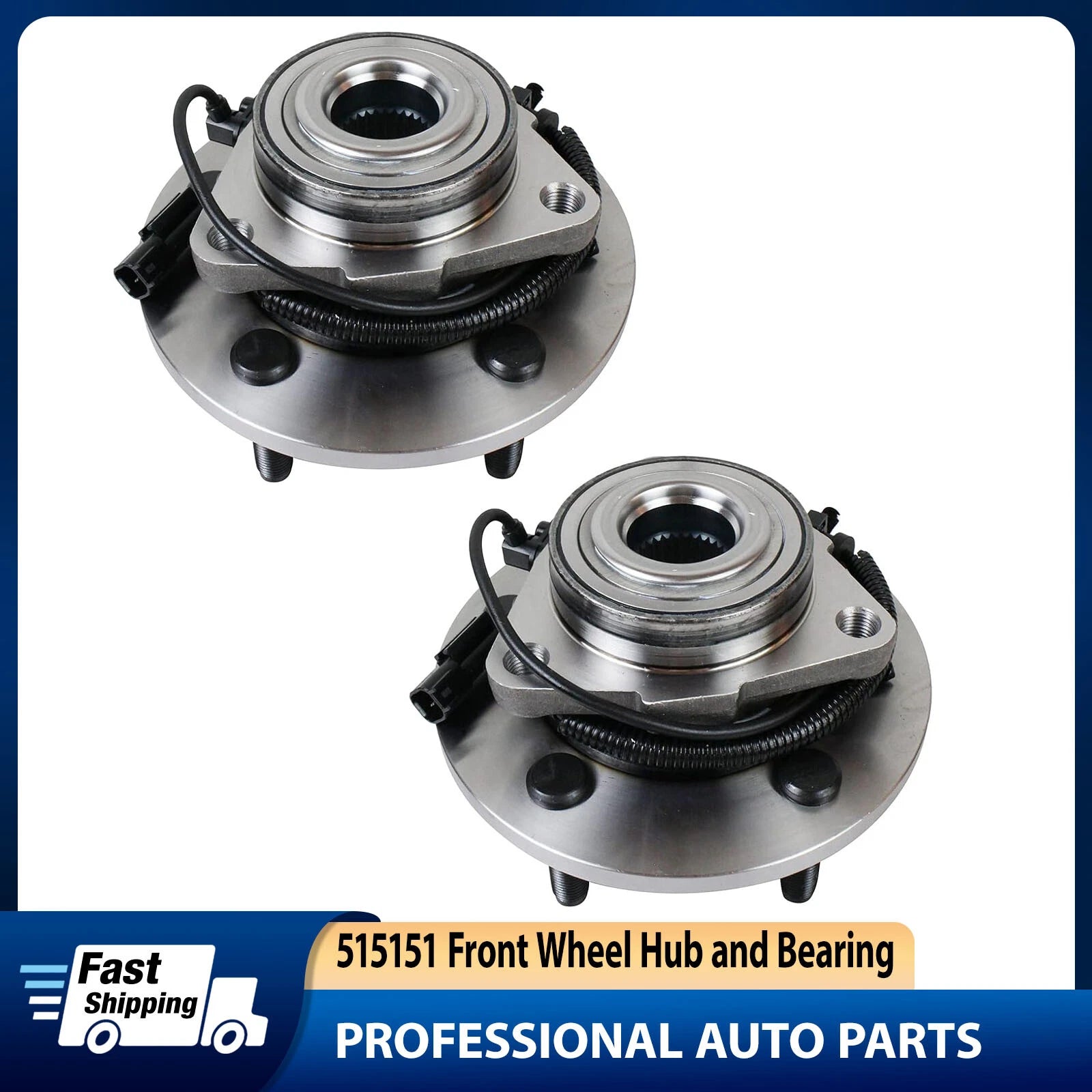 Front Wheel Hub and Bearing for Ram 1500 (2012–2018)