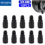 10Pcs AN8 Fuel Rail Inlet Line Fitting Adapter for LS1 Swap