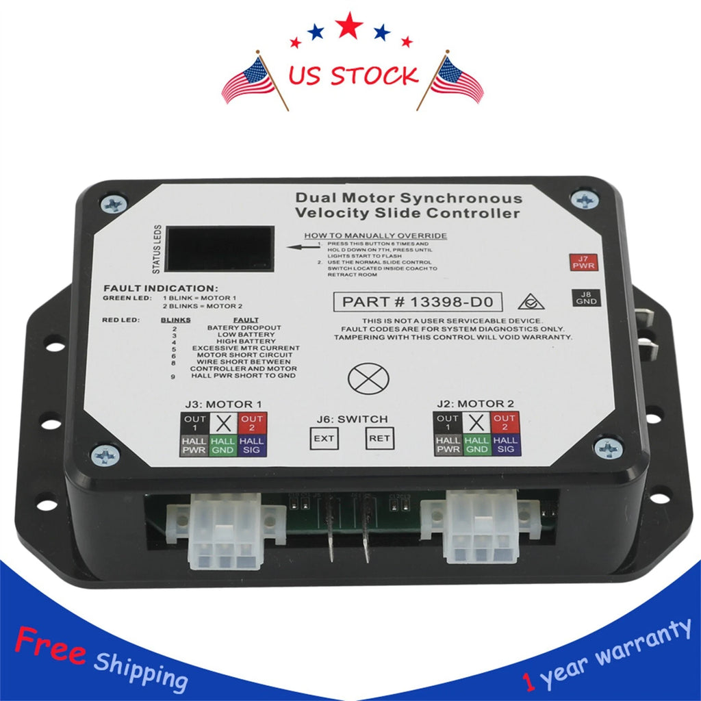 Dual Motor Slide Controller for Lippert (13398-D0)