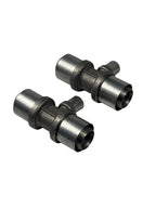 Set of 2 Tee Reducer Fittings for Uponor S-Press PLUS (32-16-32)