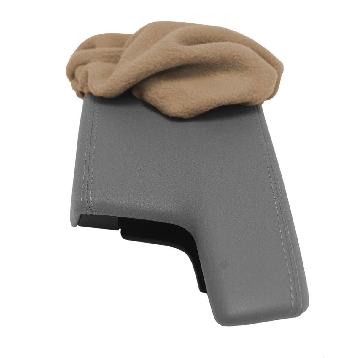 Fleece Console Lid Armrest Cover for Subaru Impreza (2017–2020) Beige