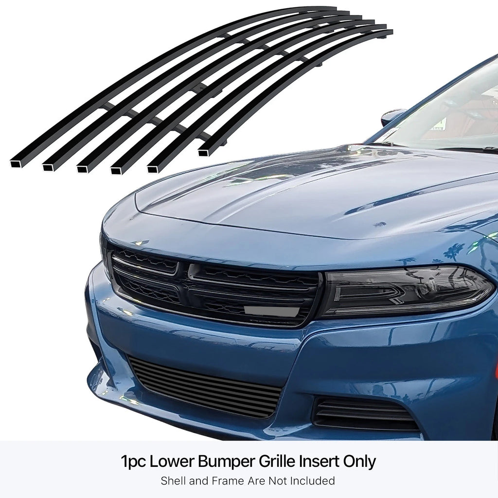 Lower Black Billet Grille for Dodge Charger (2015-2023)