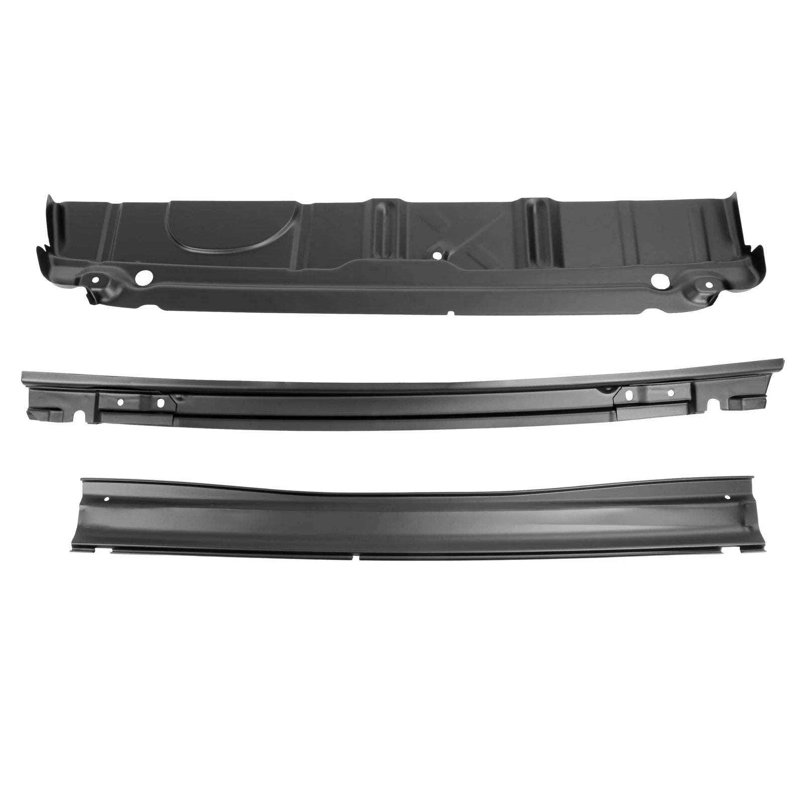 Trunk Floor for Chevy 150/210/Bel Air (1955–1957) with Underside Brace & Tail Pan