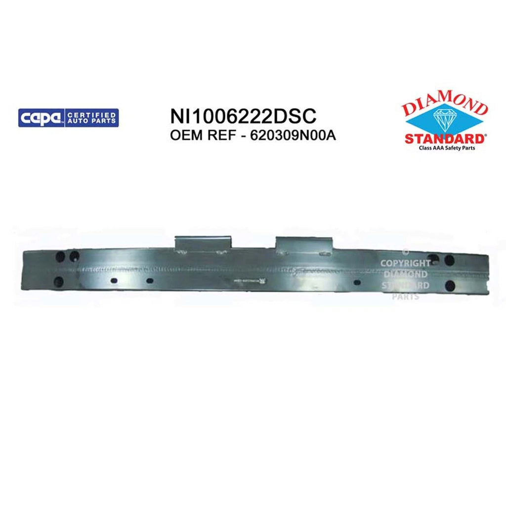 Replacement Steel Front Bumper Impact Bar For 2009-2014 Nissan Maxima