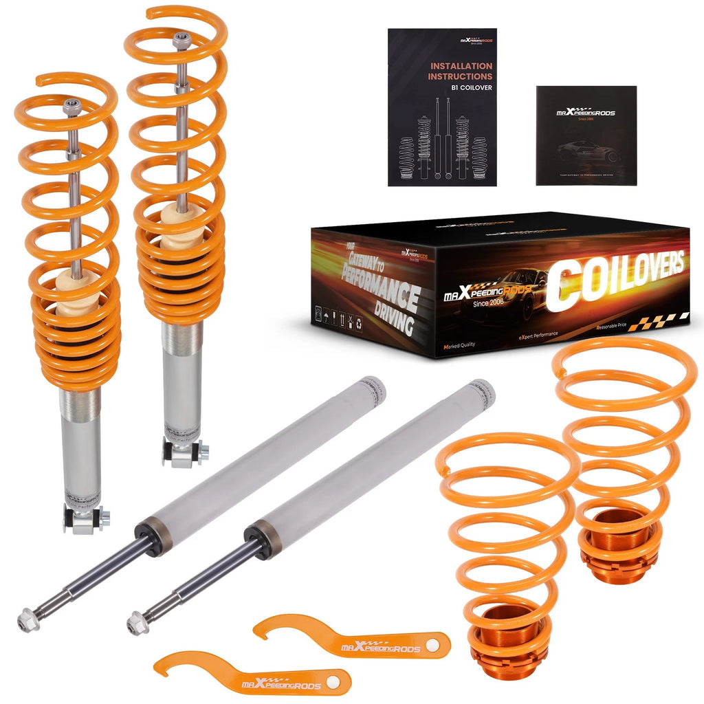 Adjustable Coilover Suspension Shock Kit for BMW 5 (E34) 535i 540i 1989-1995