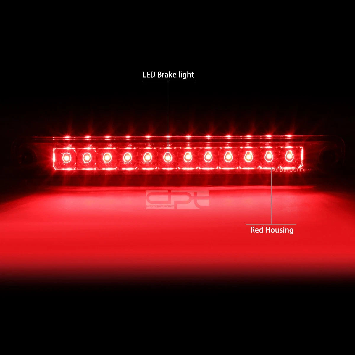 Rear Third Tail Brake LED Light Lamp for Honda Passport (1993–1997)