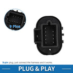 Car Mirror Switch No. 10340141 for Chevrolet HHR, Impala, Monte Carlo (2006–2011)