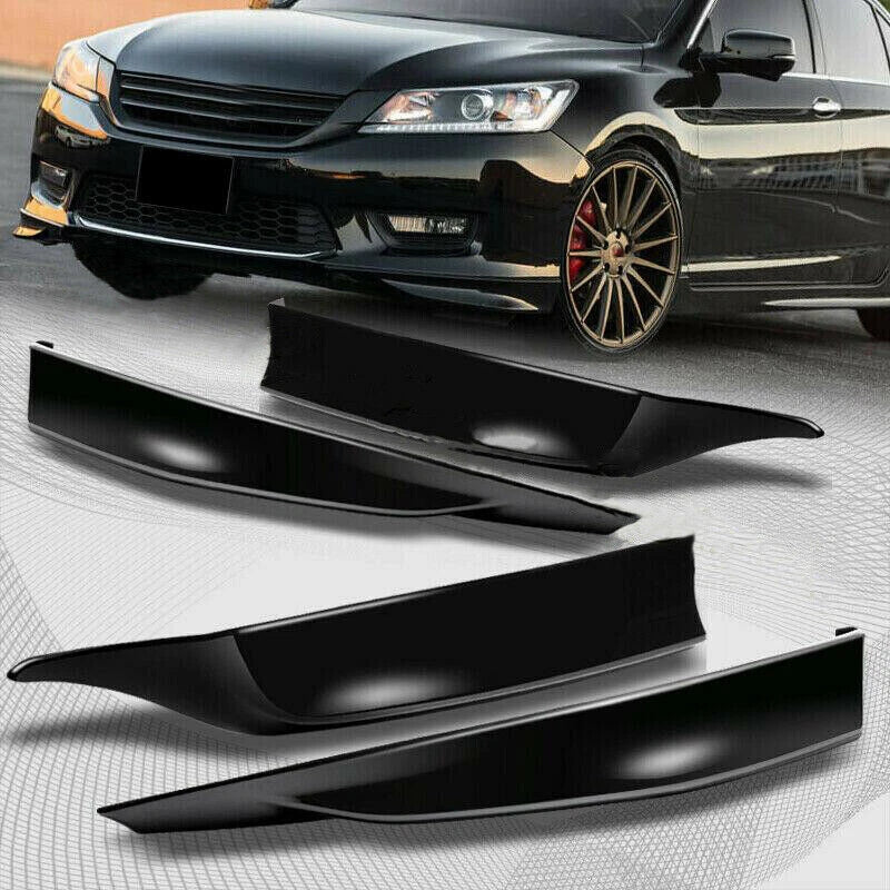 Set of 4 HFP-Style Bumper Spoiler Lips for Honda Accord (2013–2015)