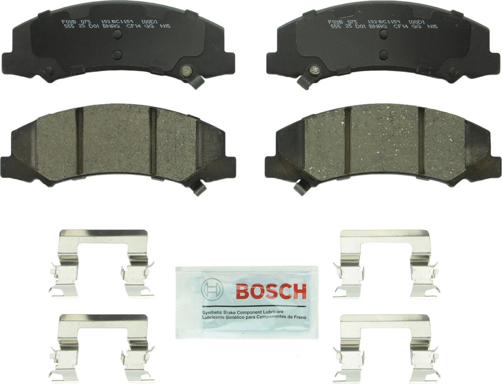 Front Brake Kit 303mm Rotors & Bosch Ceramic Pads for Lucerne Impala Monte Carlo (2006–2011)