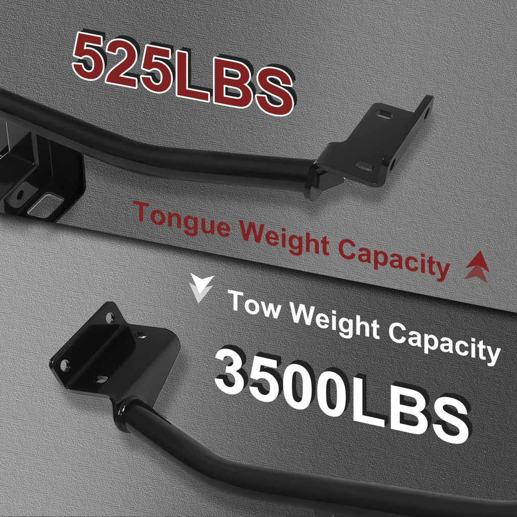 Class 3 Trailer Hitch Receiver for Hyundai Tucson (2016–2021) 2"