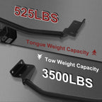 Class 3 Trailer Hitch Receiver for Hyundai Tucson (2016–2021) 2"