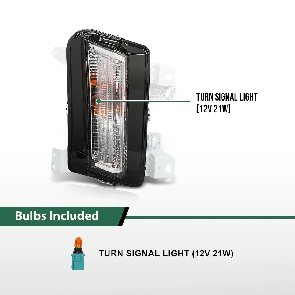 Halogen Parking Signal Light Pair for Cadillac XT5 (2017–2019)