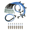 Set of 8 NGK Wire Set & Bosch Platinum Spark Plugs for Ram 1500 2500