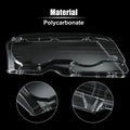 1 Pair Car Front Headlight Lens Cover for BMW E46 (1998-2002)