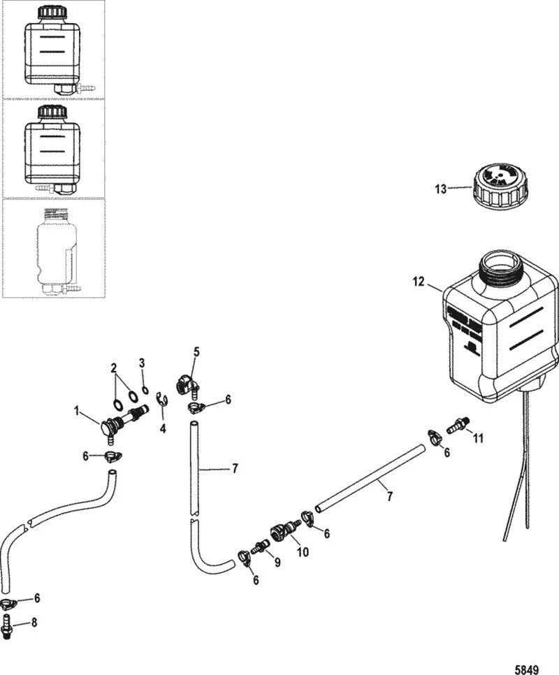 Mercruiser Alpha Outdrive Assembly (1991–2000)