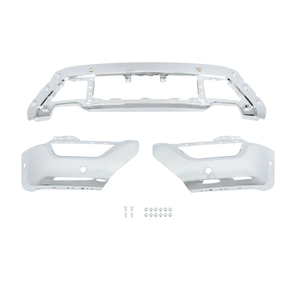 Chrome Split Bumper Face Bar for Ford F-150 (2021â2023)