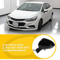 Left Side Door Mirror Black for Chevy Cruze Sedan/Hatchback (2016-2019)