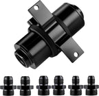 10 Micron Inline Fuel Filter for Universal Applications (with 6AN, 8AN, 10AN)