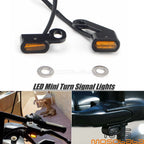 Mini LED Turn Signal Light for Harley Softail Dyna Touring