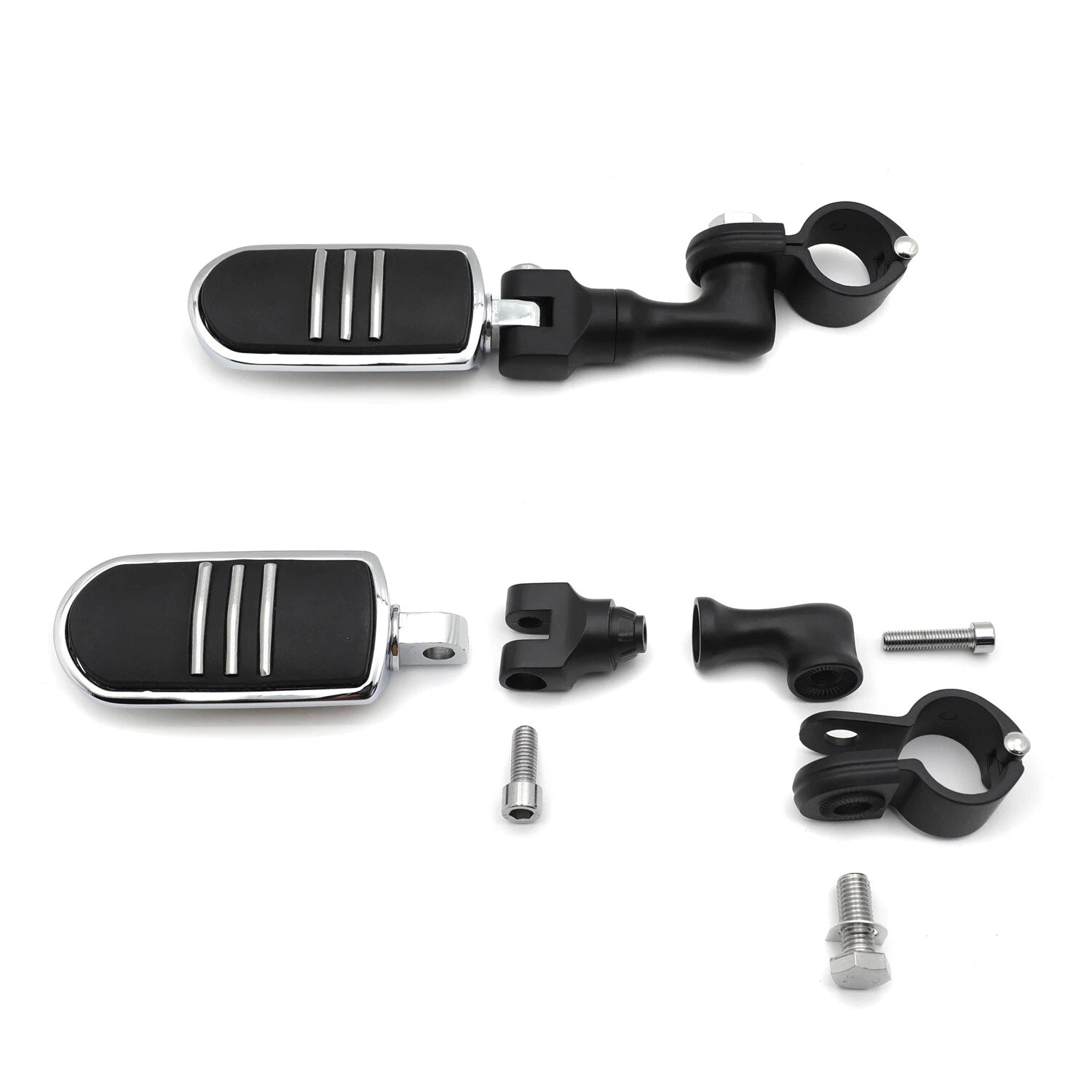 1 1/4" Engine Guard Clamps for Harley