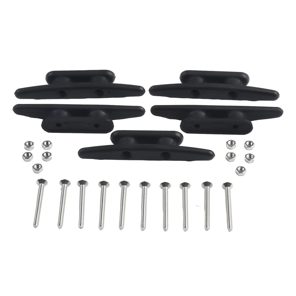 Deck Cleats for Boat Dock Rope (Multipurpose Nylon)