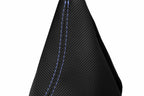 E Brake Boot Cover for BMW F30 F31 F32 F33 F34 F35 (2014–2019) Carbon Fiber Blue Stitch