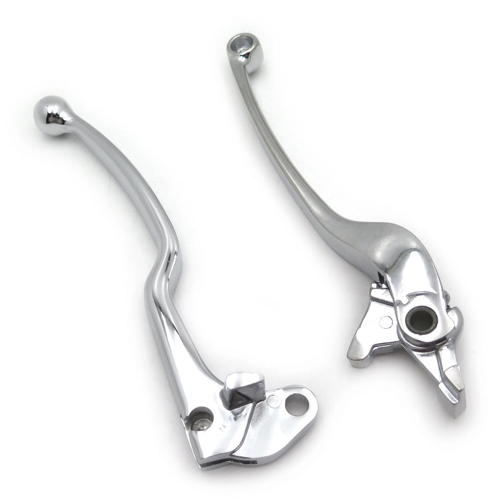 Chrome Brake Clutch Levers for Suzuki GSR600 (2006–2011) TL1000S (1997–2001)