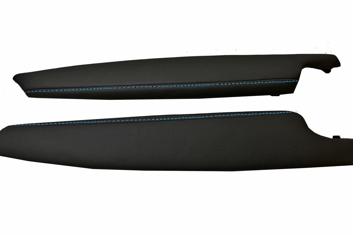Door Armrest PVC Cover for Subaru BRZ Scion GRS Toyota GT86 (2013–2020) Blue Stitch