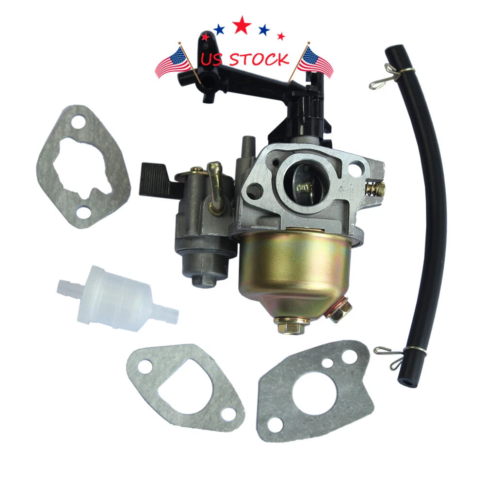 Carburetor for Honda GX160 GX200 (2000–2023) with Fuel Pipe & Gasket